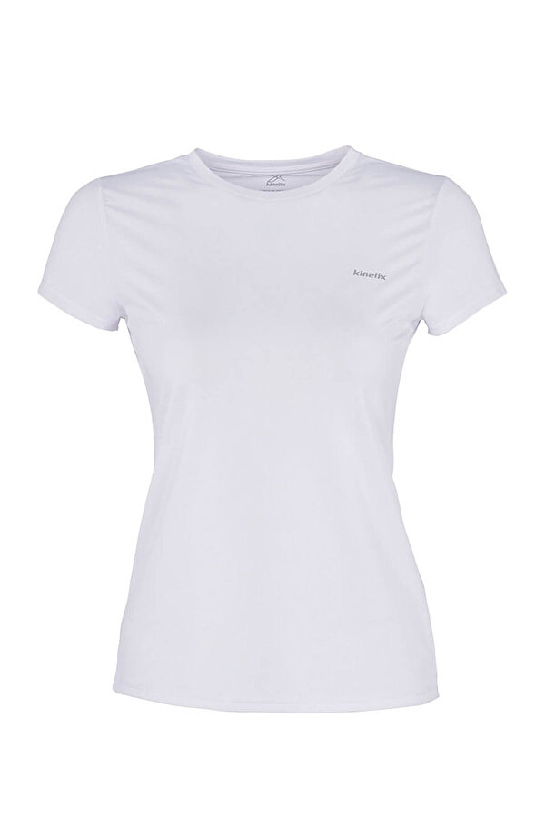 Kinetix BASIC PES C NECK T-SHIRT Beyaz Kadın T-Shirt