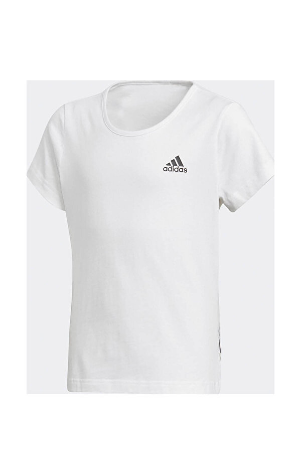 adidas YG ID VFA Beyaz Kız Çocuk Kısa Kol Tişört