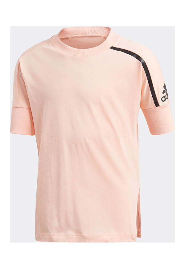 adidas YG ZNE Somon Kız Çocuk Kısa Kol Tişört