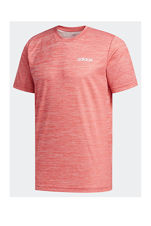 adidas M D2M HE TEE Açık Kırmızı Erkek Kısa Kol T-Shirt