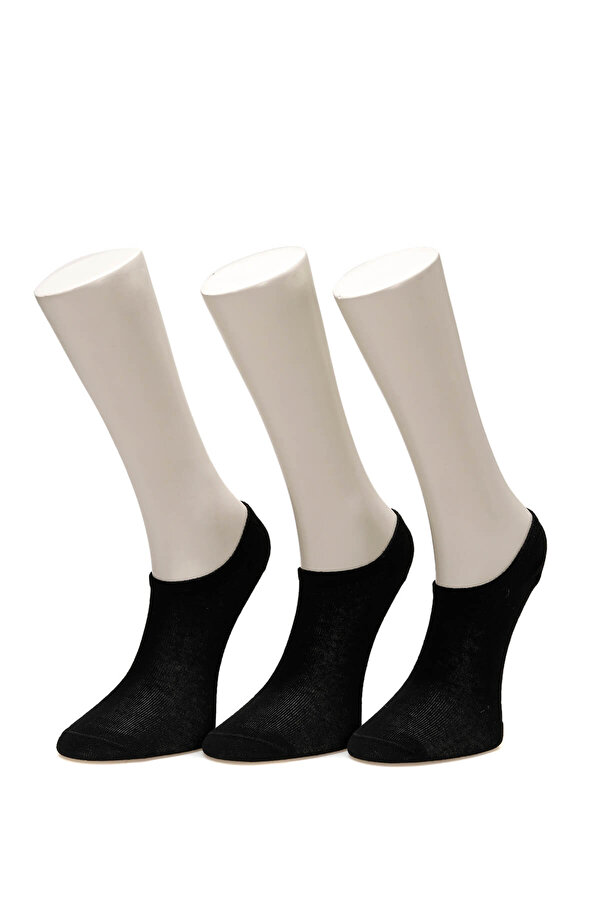 SN370 DEBORAH PATIK 3LU Siyah Kadın Çorap