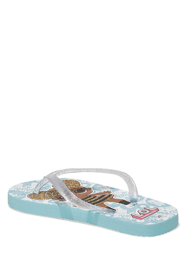 Lol Lol Mavi SUNY.P1FX Turkuaz Kız Çocuk Deniz Ayakkabısı Sandalet & Terlik | Instreet Mavi - 4. görsel