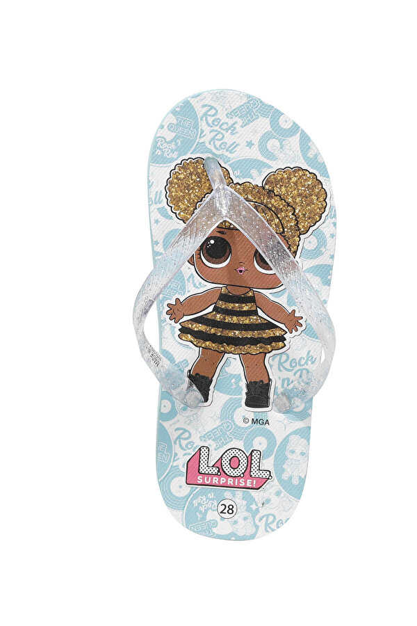 Lol Lol Mavi SUNY.P1FX Turkuaz Kız Çocuk Deniz Ayakkabısı Sandalet & Terlik | Instreet Mavi - 5. görsel