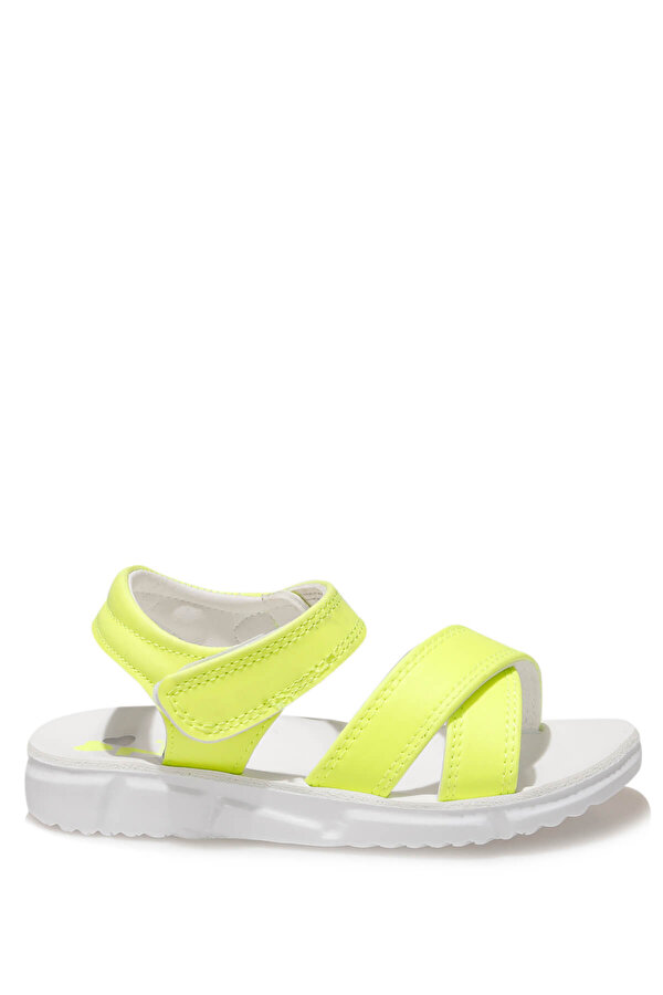 Seventeen VELMA 1FX Neon Sarı Kız Çocuk Sandalet