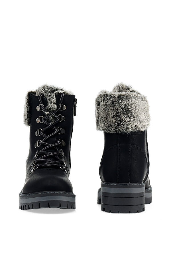 NINE WEST Nine West Dekay 1Pr Black Woman Worker Boots