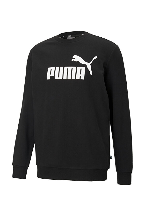 Puma ESS BIG LOGO CREW TR Siyah Erkek Sweatshirt