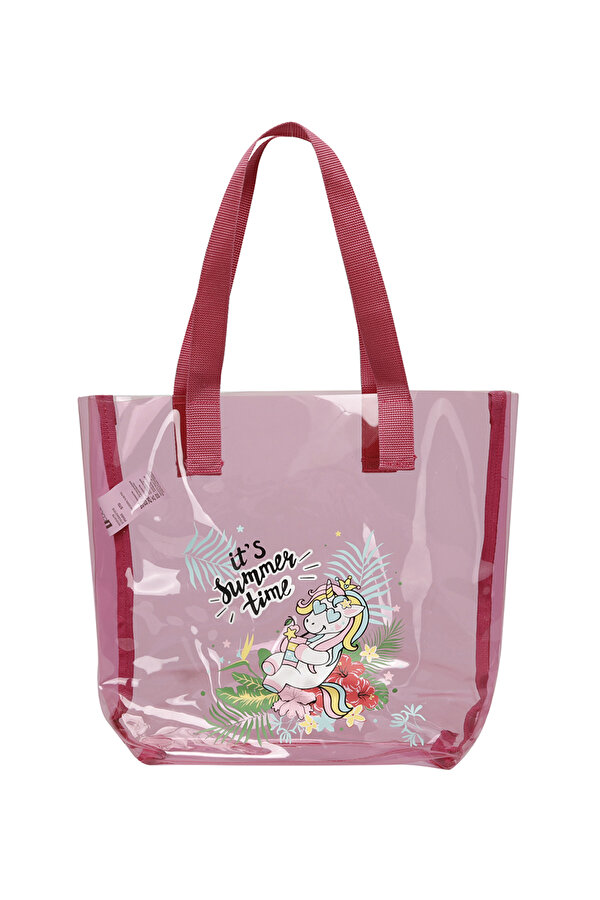 I Cool 21Sgbag1018 Pink Child Girl Beach Bag