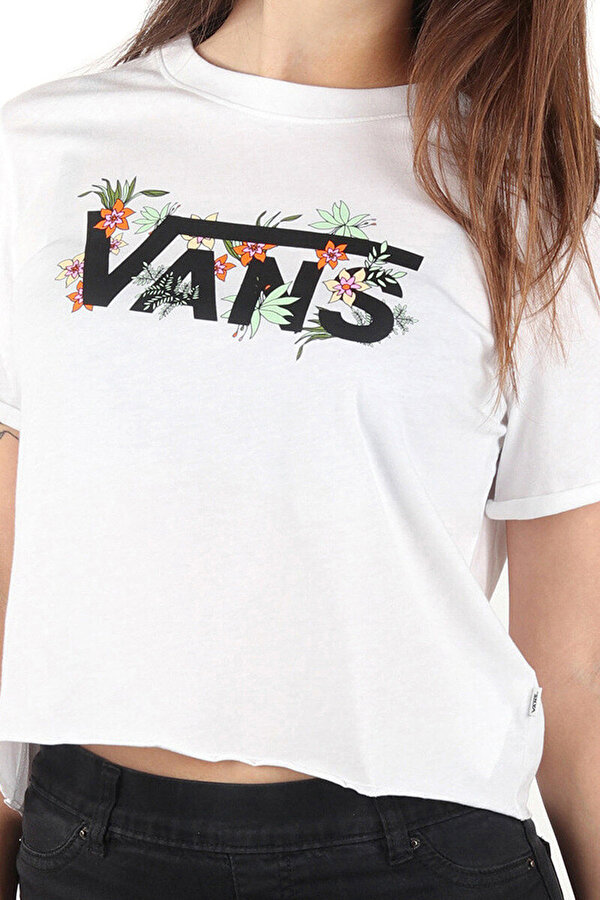 Vans GREENHOUSE Beyaz Kadın T-Shirt