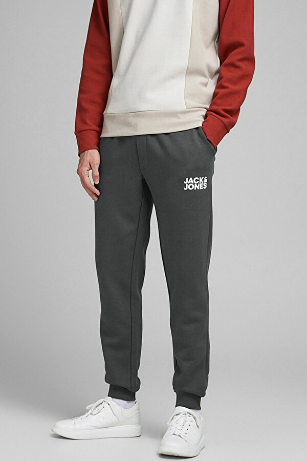 Jack & Jones JJIGORDON JJNEWSOFT SWEAT Gri Erkek Eşofman Altı