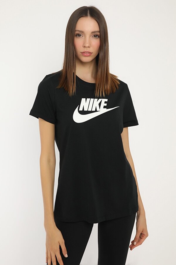 Nike W NSW TEE ESSNTL ICON FUT  Kadın Kısa Kol T-Shirt