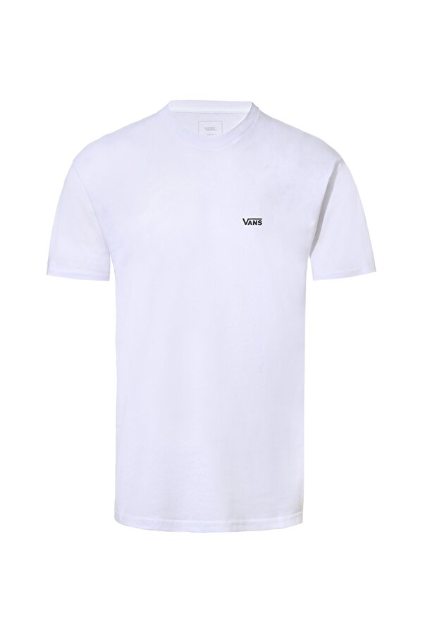 Vans LEFT CHEST LOGO Beyaz Erkek Kısa Kol T-Shirt