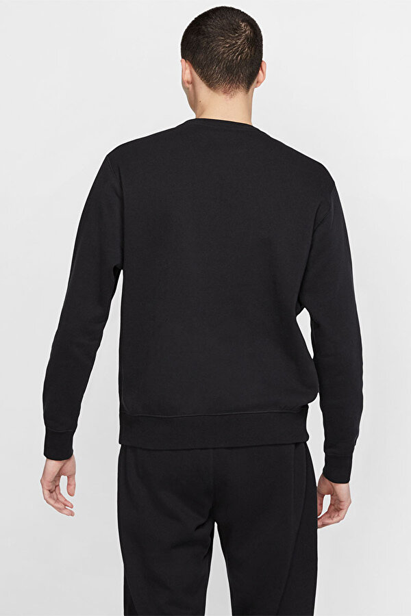 Nike M NSW CLUB CRW BB Siyah Erkek Sweatshirt