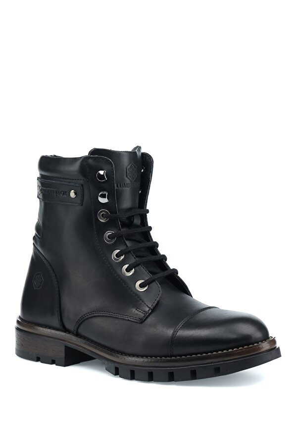 Lumberjack Gama 1Pr Black Man Biker Boots