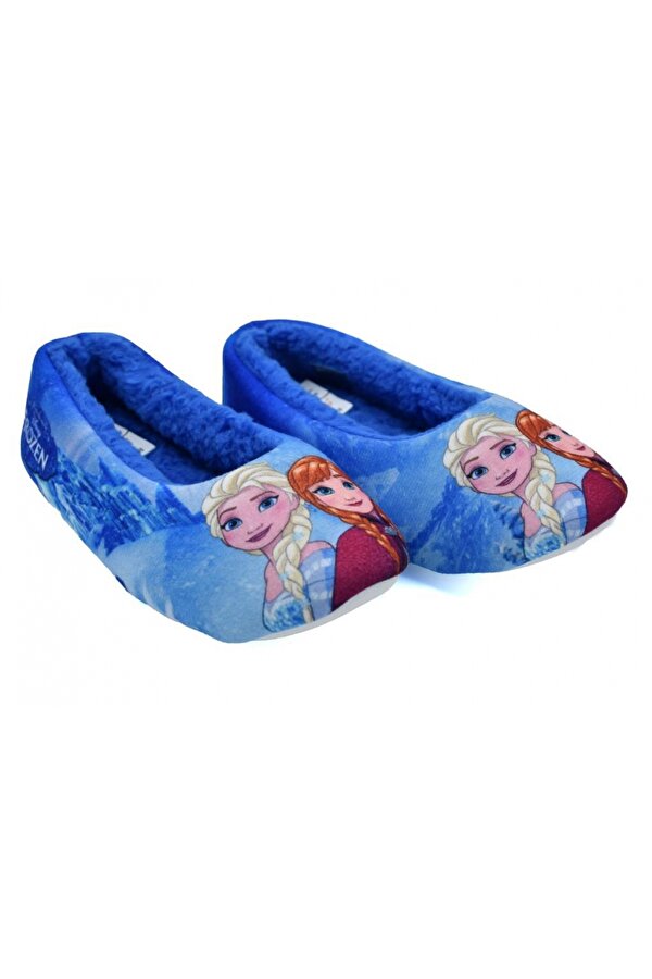 Frozen Elsa Kız Çocuk Mavi Ev Babeti Panduf