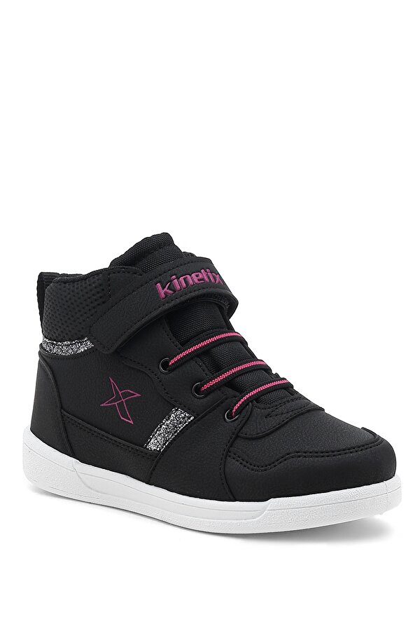 Kinetix Enkos Hi 1Pr Black Child Girl Sneaker Hi