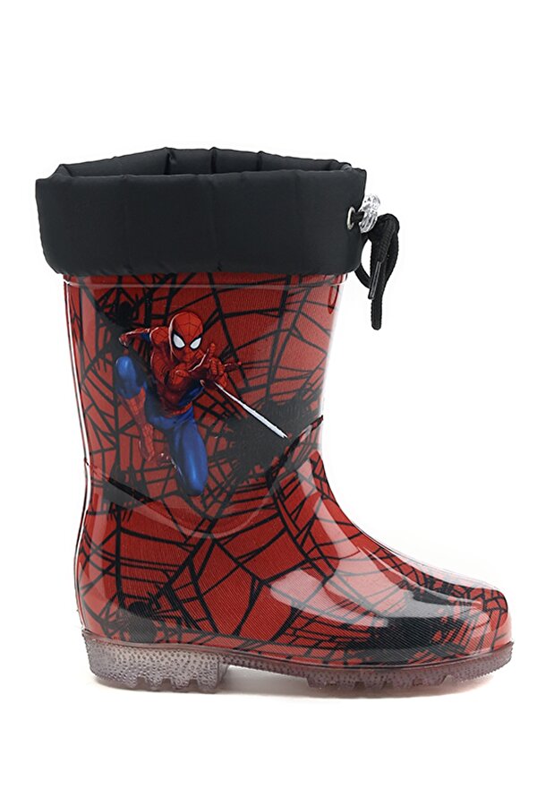 Spiderman SETH.P1PR Kırmızı Erkek Çocuk Yağmur Çizmesi