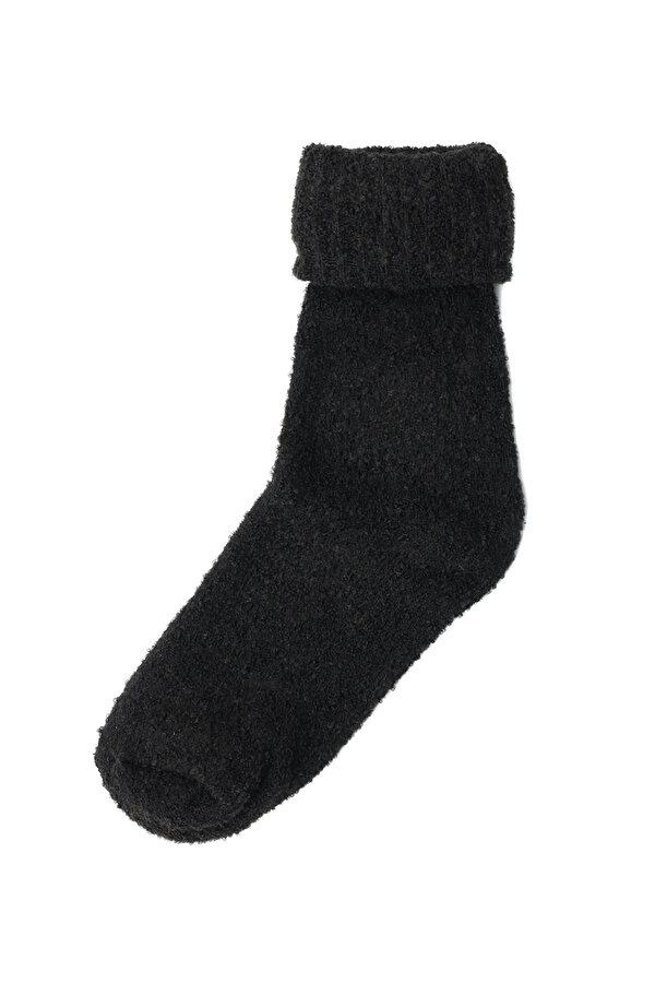 Polaris BOOT 1 LI SKT-W 1PR Siyah Kadın Çorap