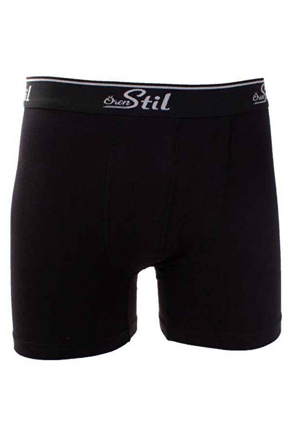 Ören Stil ÖREN STİL 44-8032 SİYAH 6'LI PAKET ERKEK PAMUK LİKRALI BOXER