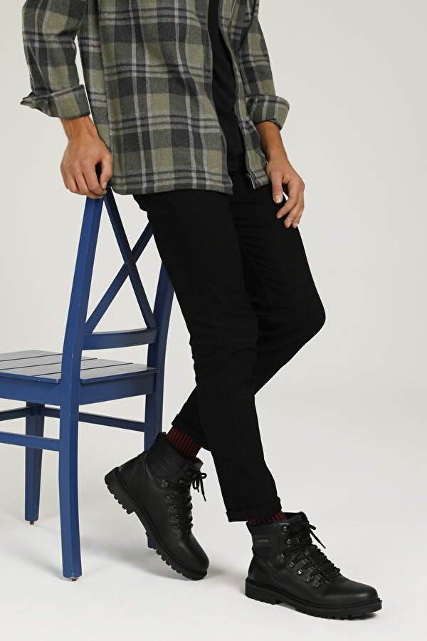 Kinetix Elano 9Pr Black Man Basic Casual Bot