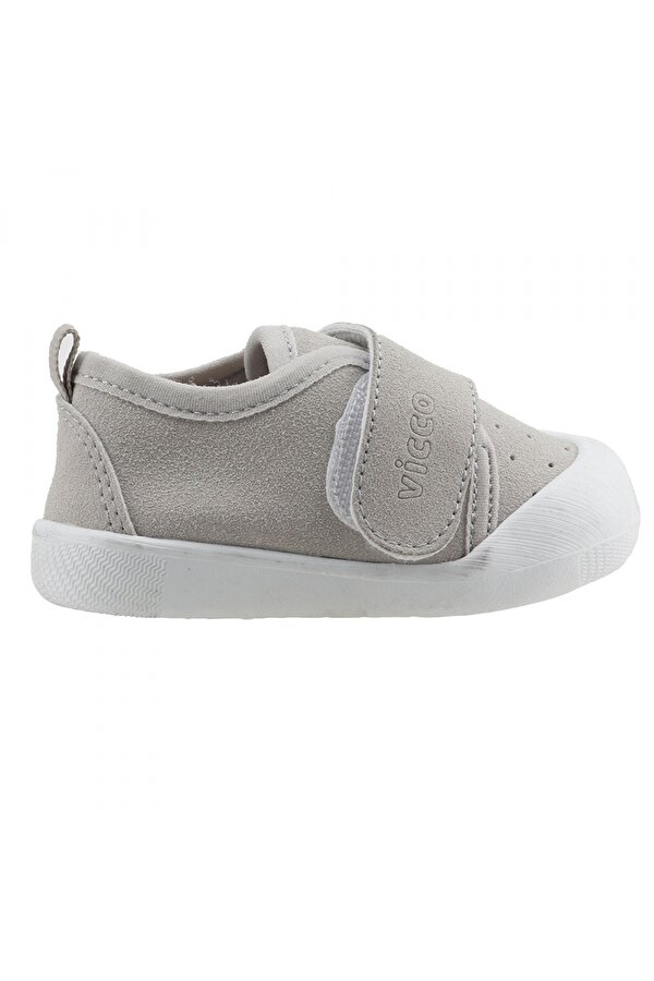 VICCO 950.E19K.224 Anka Kız/Erkek Bebek İlk Adım  Sneaker Ayakkabı GRI