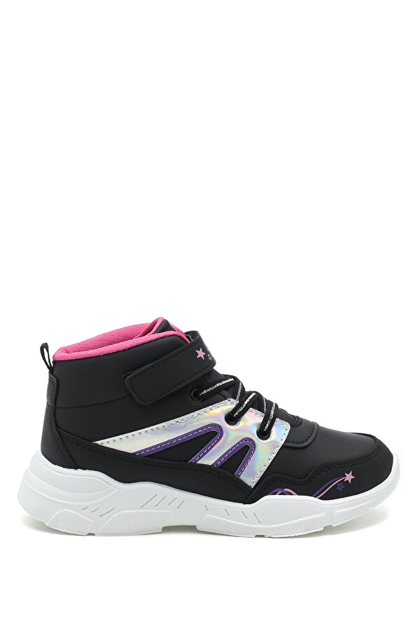 Kinetix Roser Hi 1Pr Black Child Girl Sneaker Hi