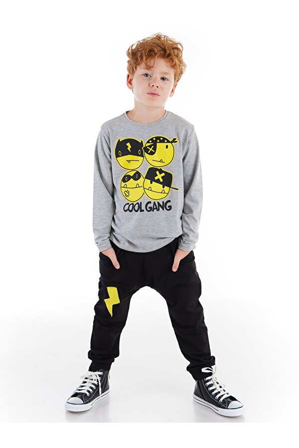 Denokids Cool Gang Erkek Çocuk Pantolon Takım CN7133