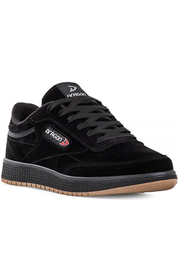 Dragon Ayakkabı Ayakkabix Sneaker Erkek Spor Ayakkabı Günlük Yürüyüş Siyah-siyah