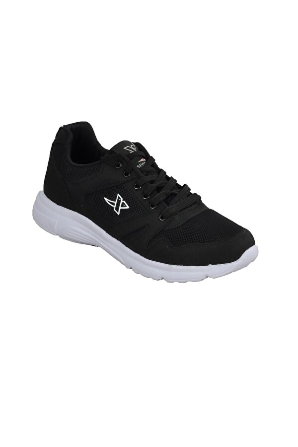 Xstep 020 Siyah-Beyaz Erkek Spor Ayakkabı