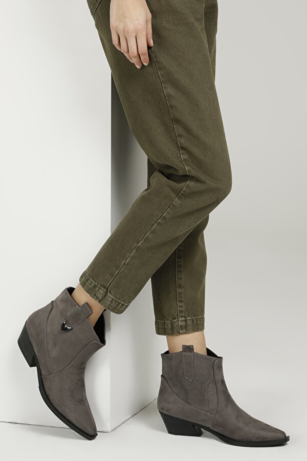 Butigo 21K-720 1Pr Серый Женщина Сапоги Вестерн