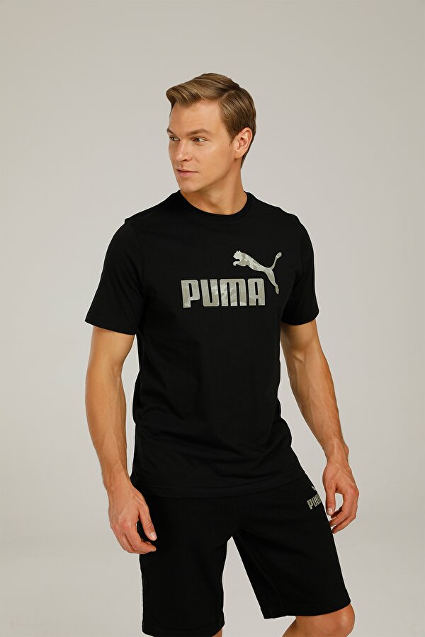 Puma BPPO-002998 BLANK BASE ME Siyah Erkek T-Shirt