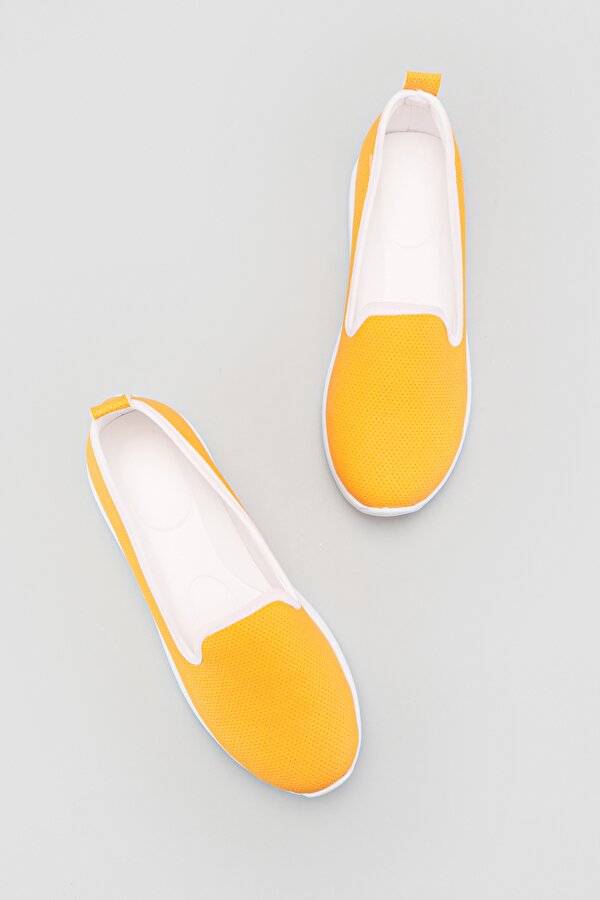 Jilberto Sarı Yüksek Tabanlı Günlük Ayakkabı