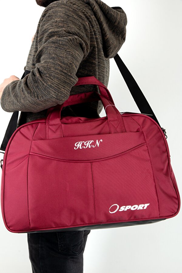 byHAKAN GK26 orta boy klasik seyahat valizi spor hastane çantası el omuz annebebek çantası kabin boy hostes BORDO