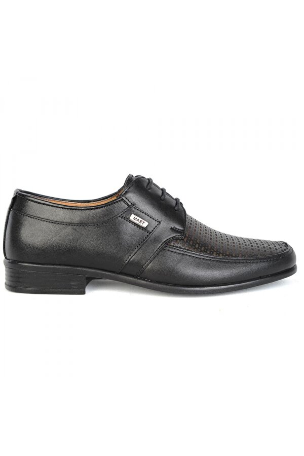 Balayk 1162 Siyah %100 Deri Günlük Erkek Klasik Ayakkabı