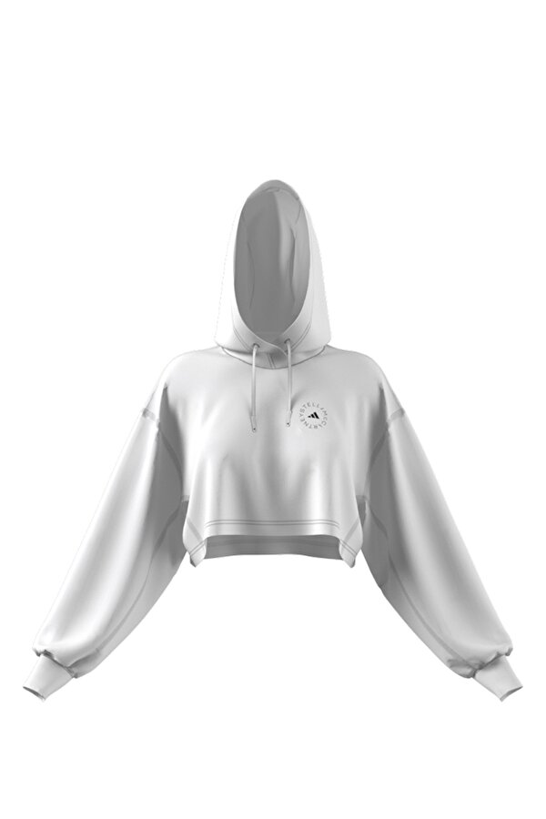 adidas FT PLAY HOODIE Beyaz Kadın Sweatshirt