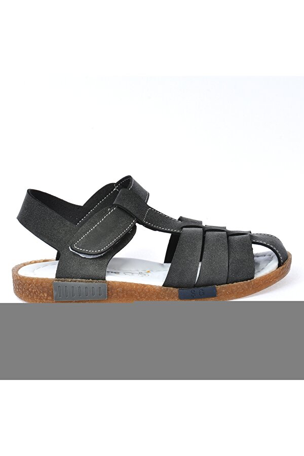 Kiko Kids Kiko Şb 2479-87 Orto pedik Erkek Çocuk Sandalet Terlik Antrasit Kiko Kids Kiko Şb 2479-87 Orto pedik Erkek Çocuk Sandalet Terlik Antrasit
