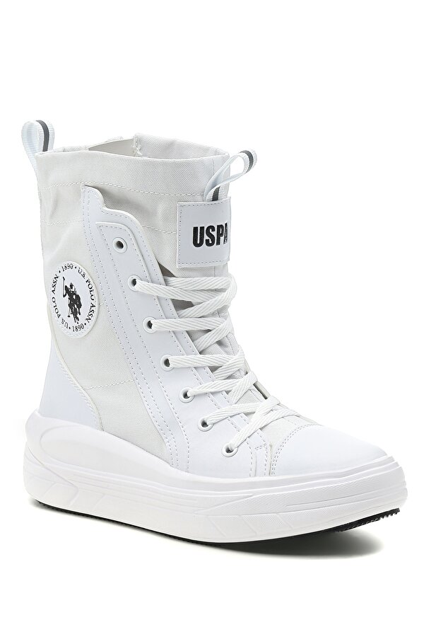 U.S. Polo Assn. MIA 1PR Beyaz Kadın Sneaker Ayakkabı