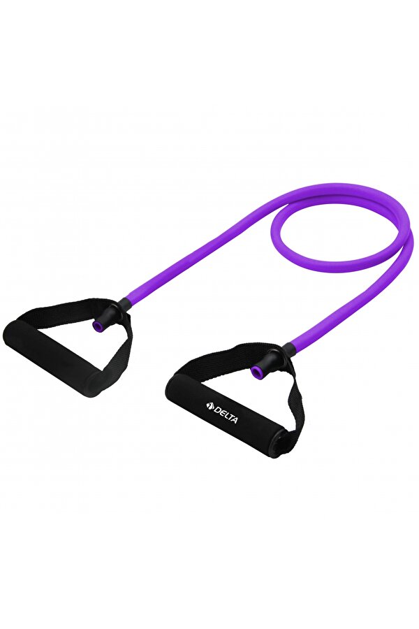 Delta 120 cm Tutacaklı Orta Sert 8*12 mm Pilates Direnç Lastiği