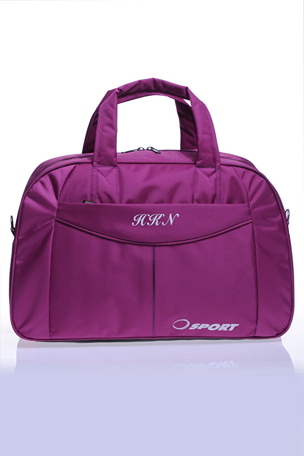 byHAKAN GK26 orta boy klasik seyahat valizi spor hastane çantası el omuz annebebek çantası kabin boy hostes LİLA