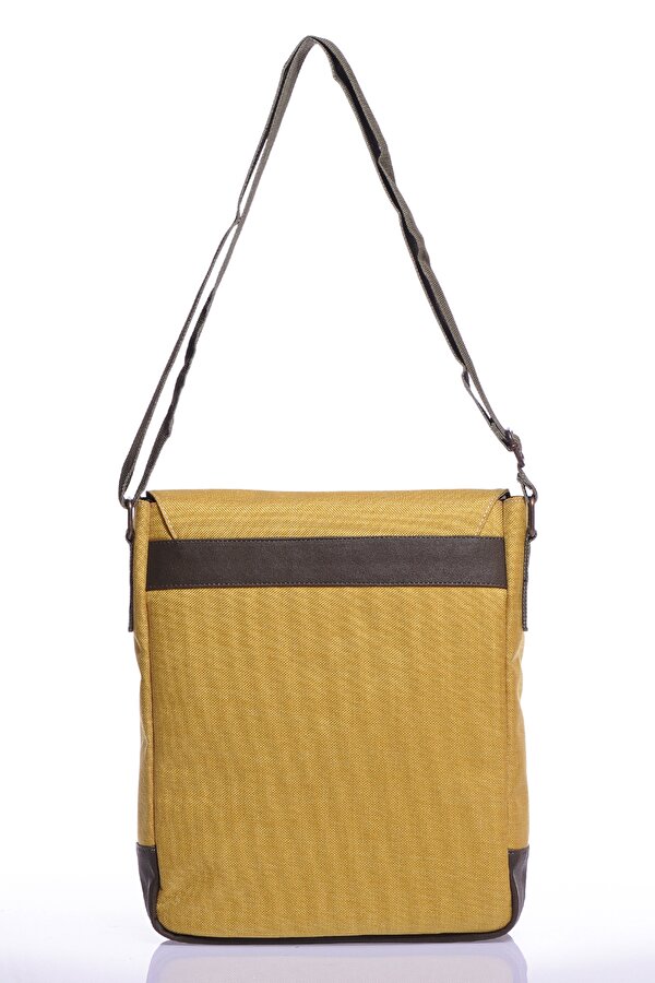 Hakkan Çanta GK15 POSTACI DİK  ÇAPRAZ ÇANTA SARI-HAKİ