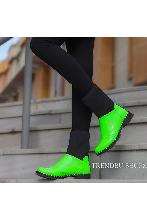 Trendbu Ayakkabı Kadın Siyah Bot