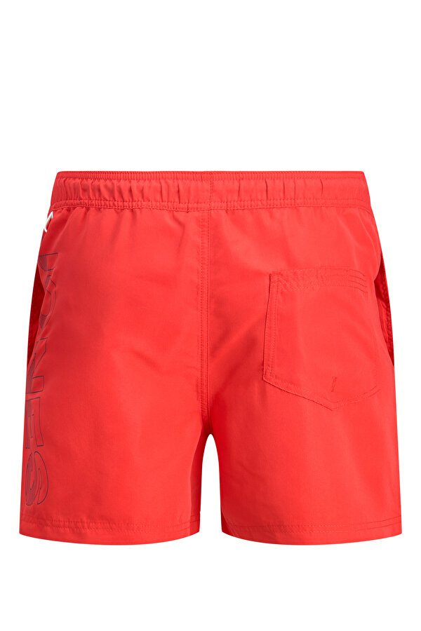 Jack & Jones JPSTCRETE JJSWIM AKM LOGO Kırmızı Erkek Şort - Mayo