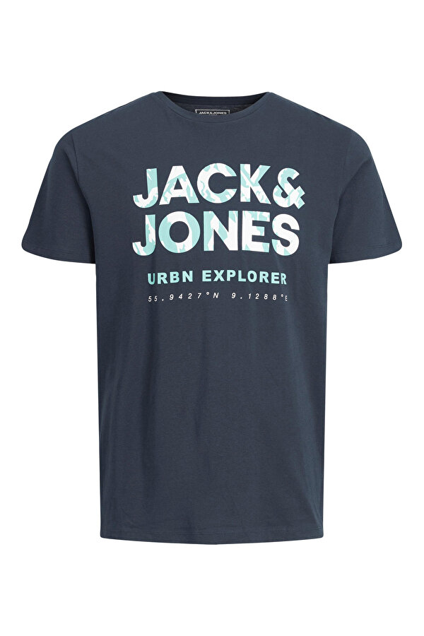 Jack & Jones JCOBOOSTER TEE SS CREW NE  Erkek Kısa Kol T-Shirt