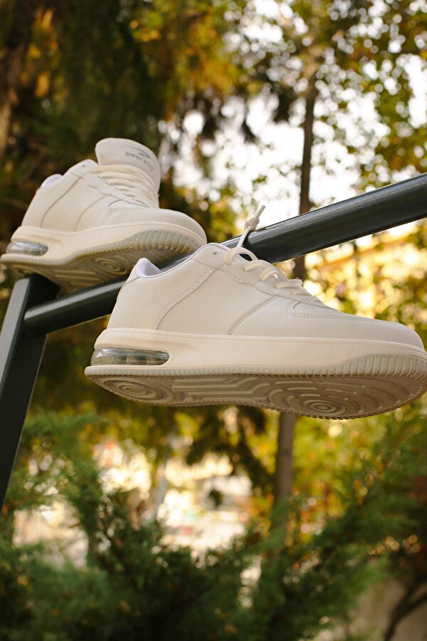Walky - Galaxy Beyaz Rahat Dayanıklı Air Taban Erkek Günlük Spor Sneaker Ayakkabı