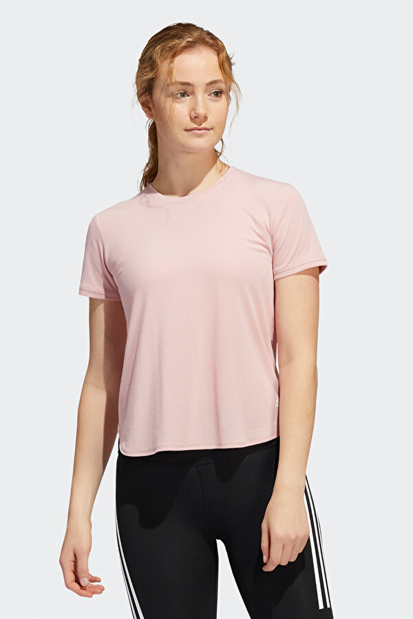 adidas GO TO TEE 2.0 Pudra Kadın Kısa Kol T-Shirt