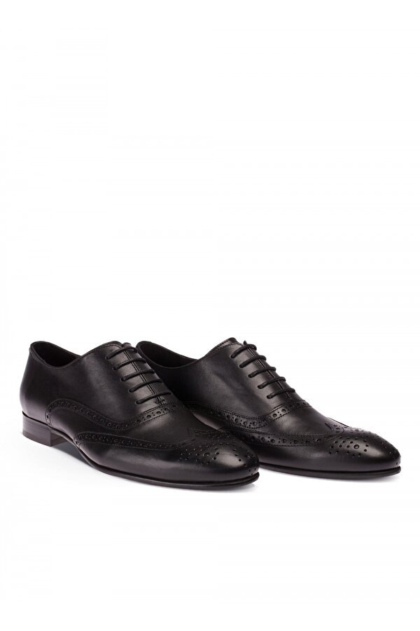 Deery Hakiki Deri Siyah Klasik Erkek Ayakkabı