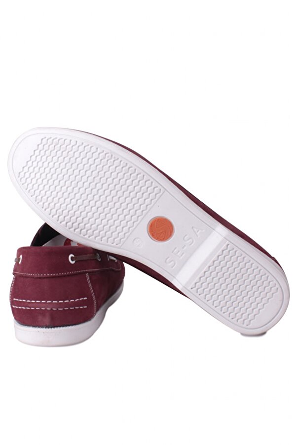 Fitbas - 737001 662 Erkek Bordo Nubuk Günlük Büyük Numara Ayakkabı IV8529