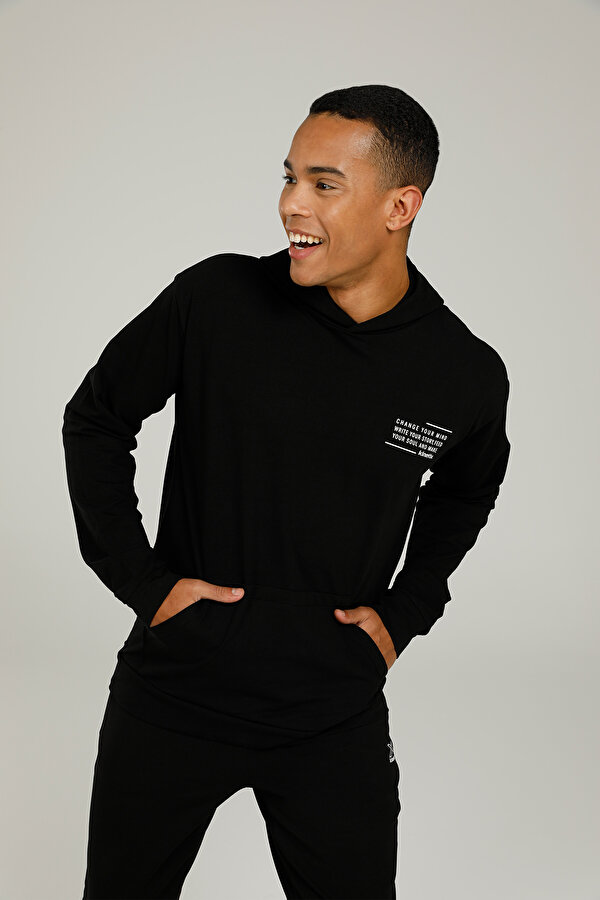 Kinetix SN756 KEVIN HOODIE 2FX BLACK Man 449