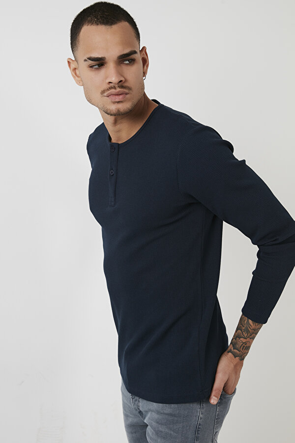 Buratti Erkek Sweat 5905070 LACİVERT
