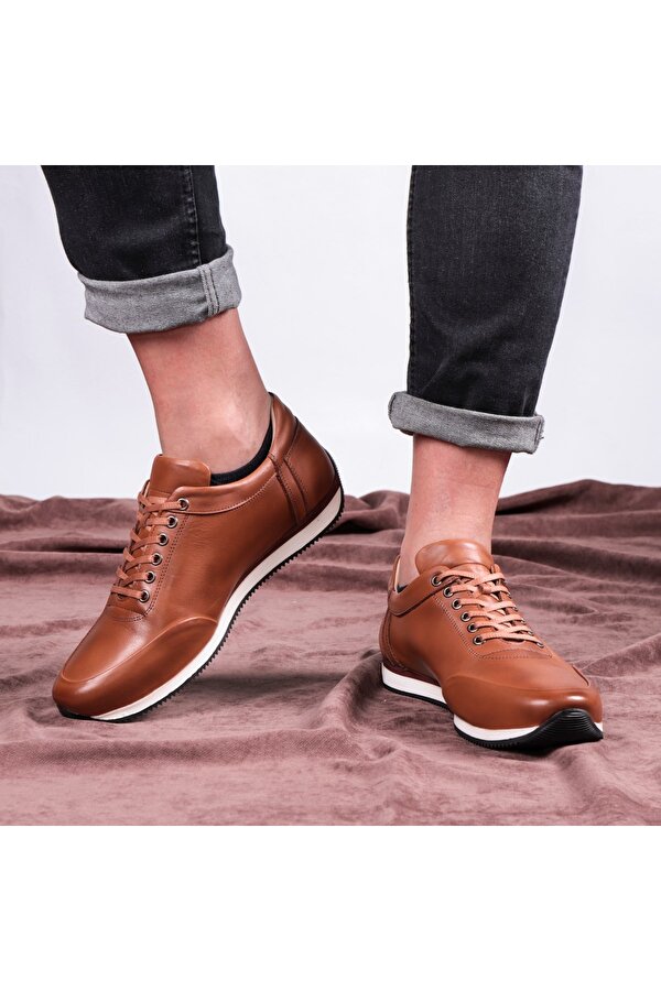 Ducavelli Comfy Hakiki Deri Erkek Günlük Ayakkabı, Casual Ayakkabı, %100 Deri Ayakkabı, 4 Mevsim
