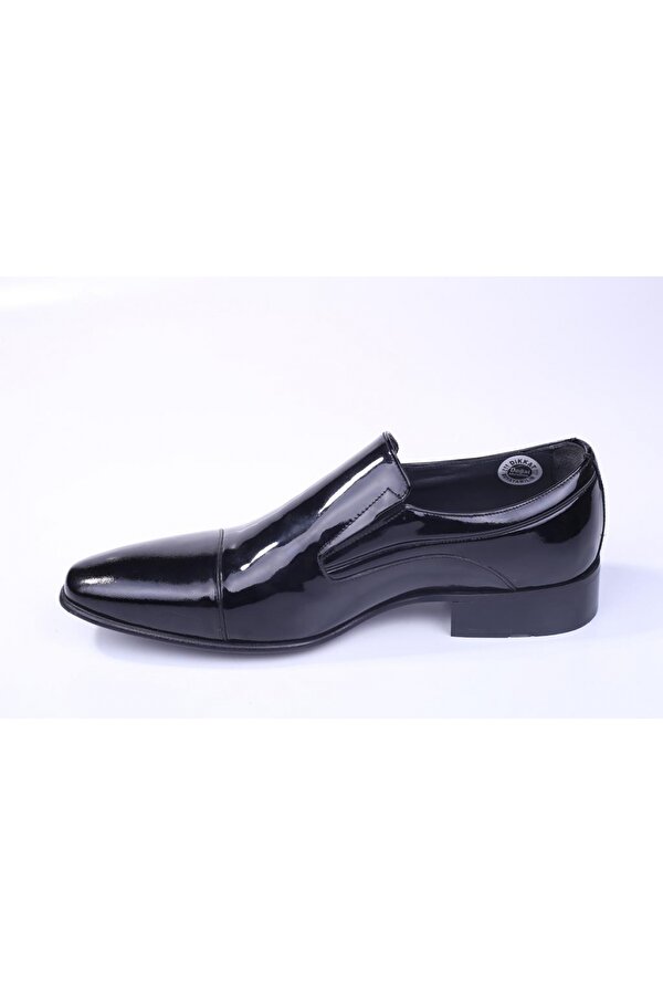FOSCO 7536 Erkek Bağcıksız Hakiki Rugan Deri Klasik Ayakkabı